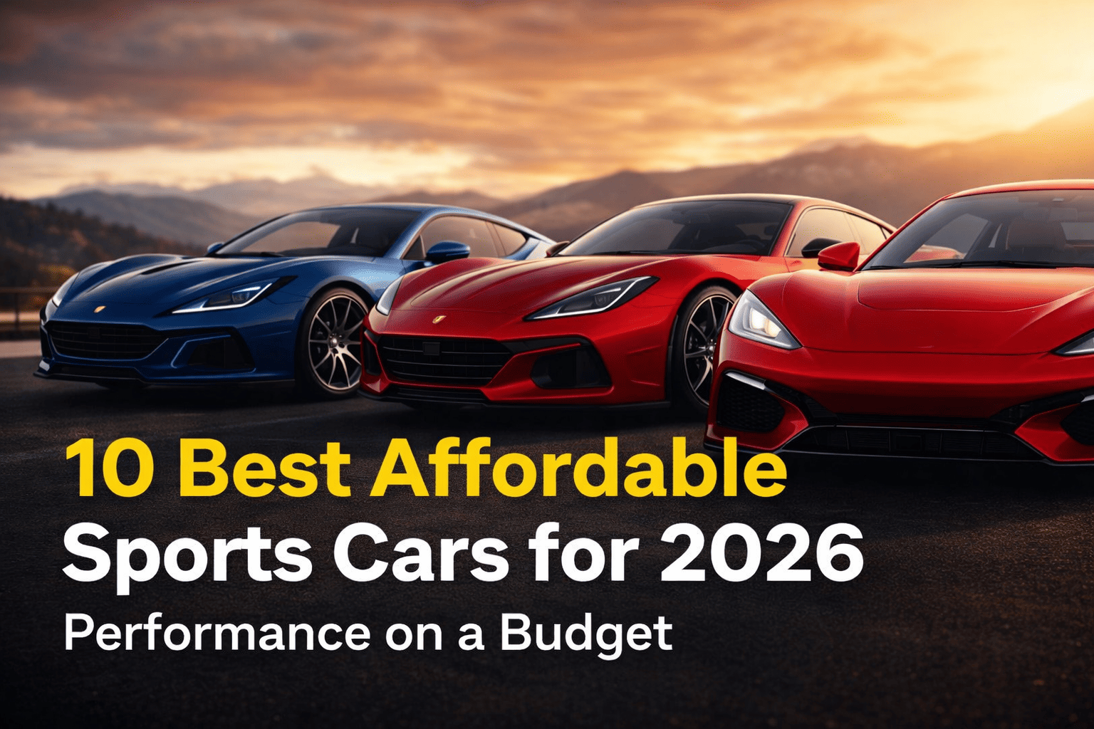 Best Affordable Sports Cars