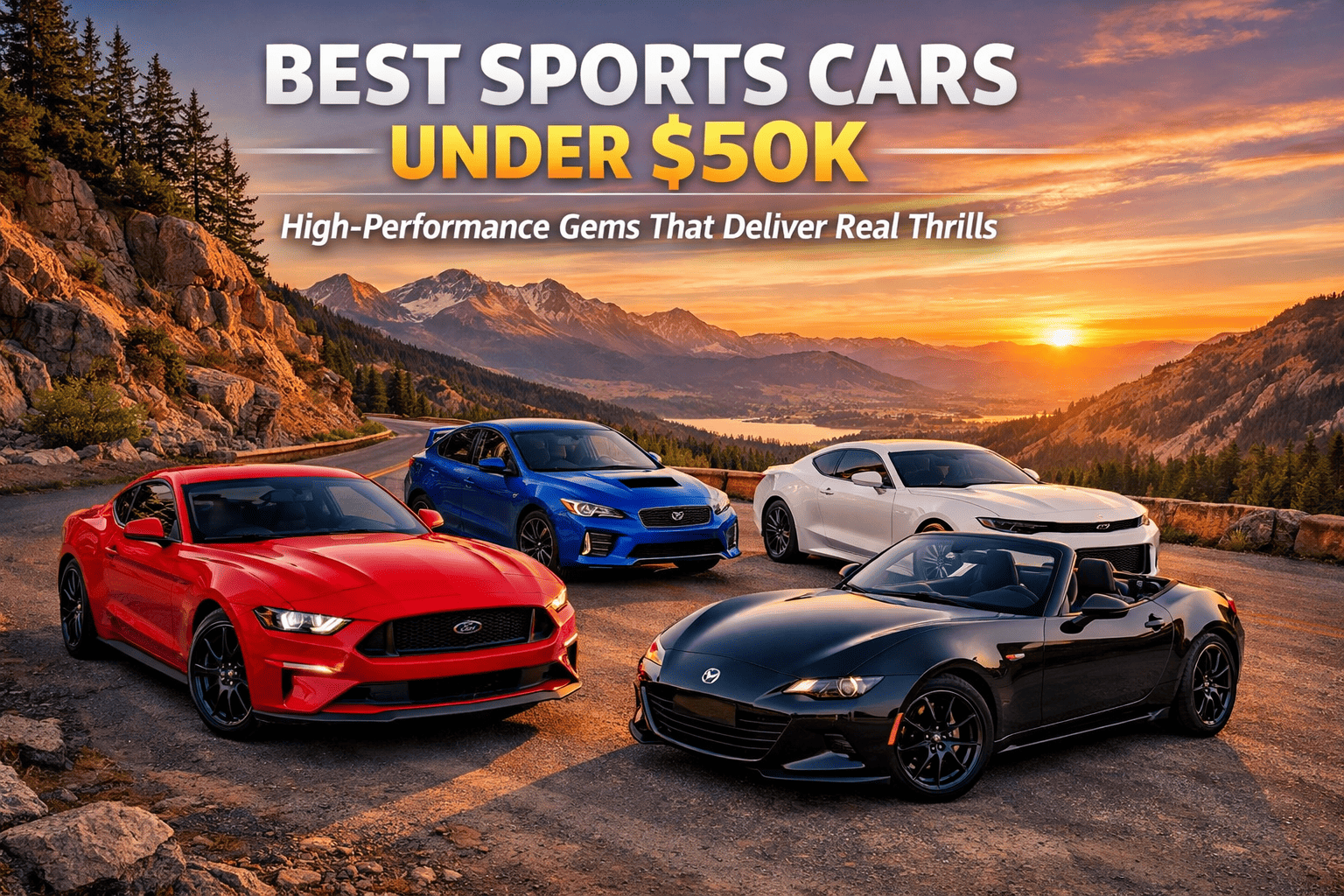 what is the best sports car for under 50k