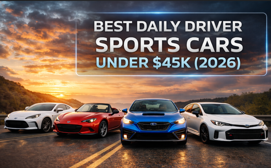 Best Daily Driver Sports Cars Under $45k